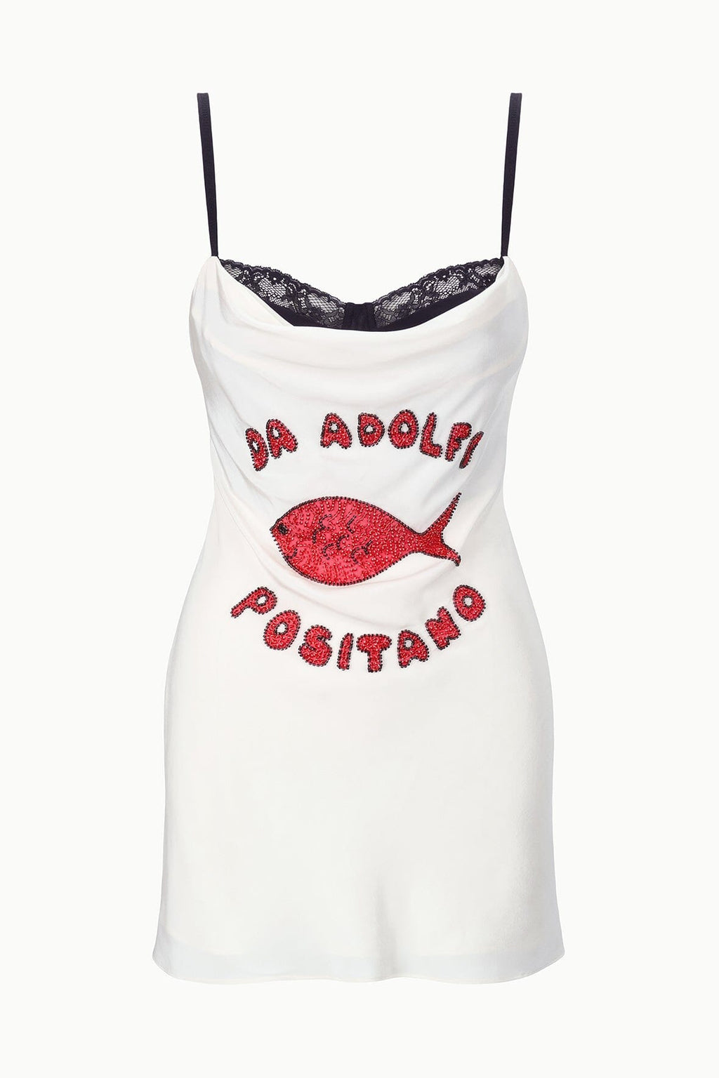 EVANGELINE SILK MINI DRESS | DA ADOLFO