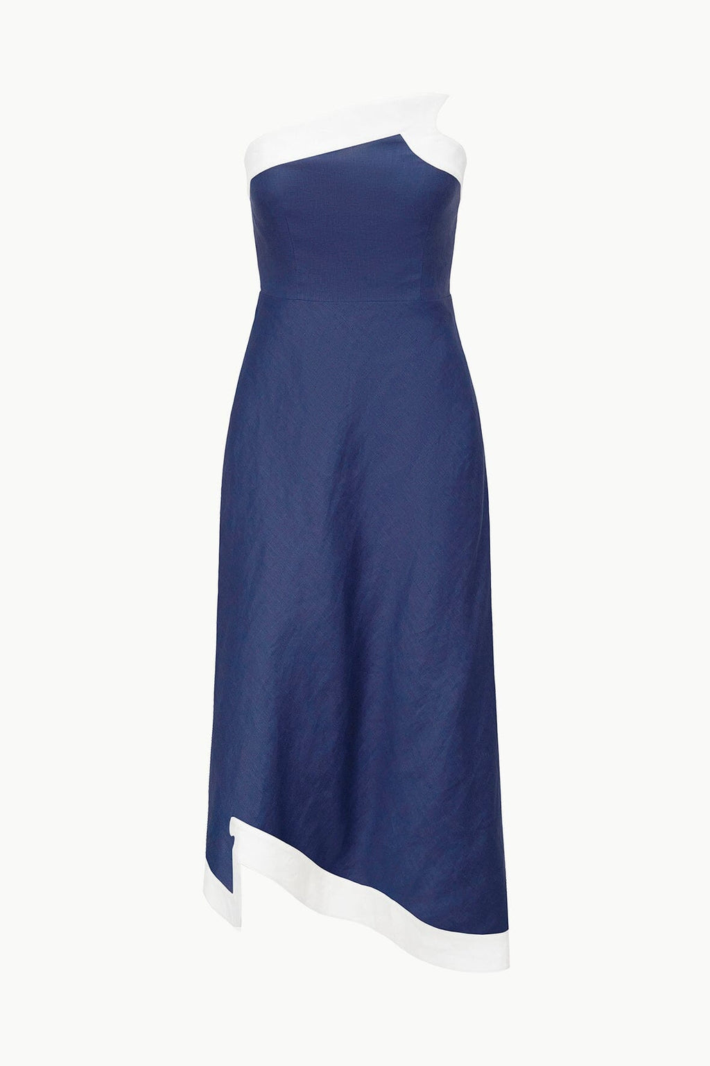 SIRANI DRESS | NAVY WHITE