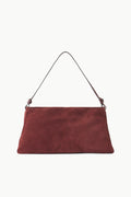 WALLY SHOULDER BAG | MAHOGANY SUEDE