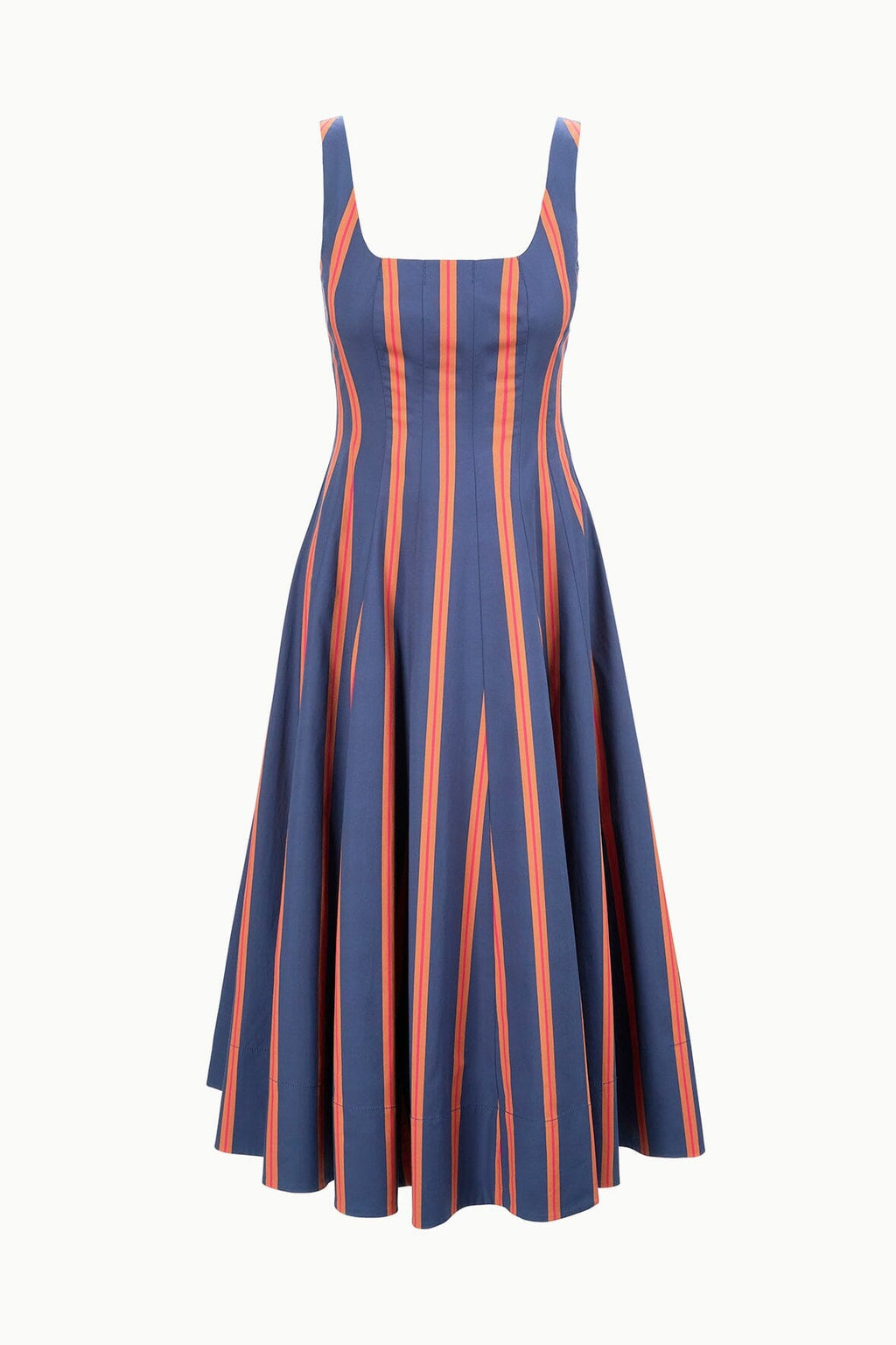 WELLS DRESS | RAILROAD STRIPE