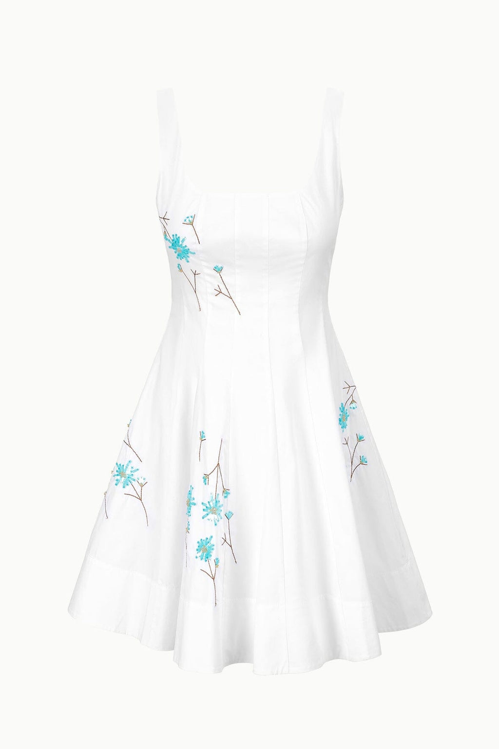 MINI WELLS DRESS | DANDELION WHITE