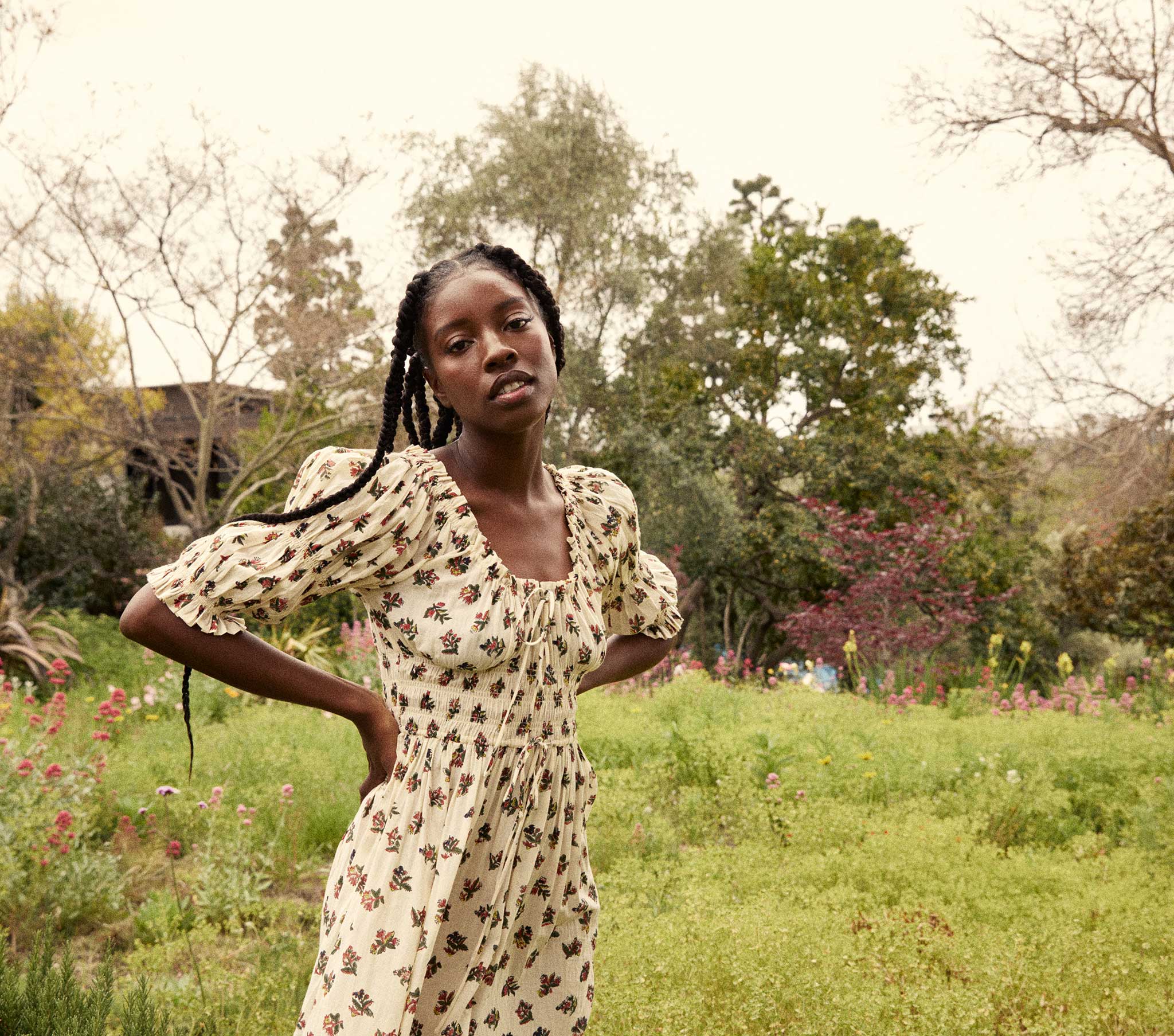 HMD -- ISCHIA DRESS -- SOLSTICE CANYON BLOSSOMS