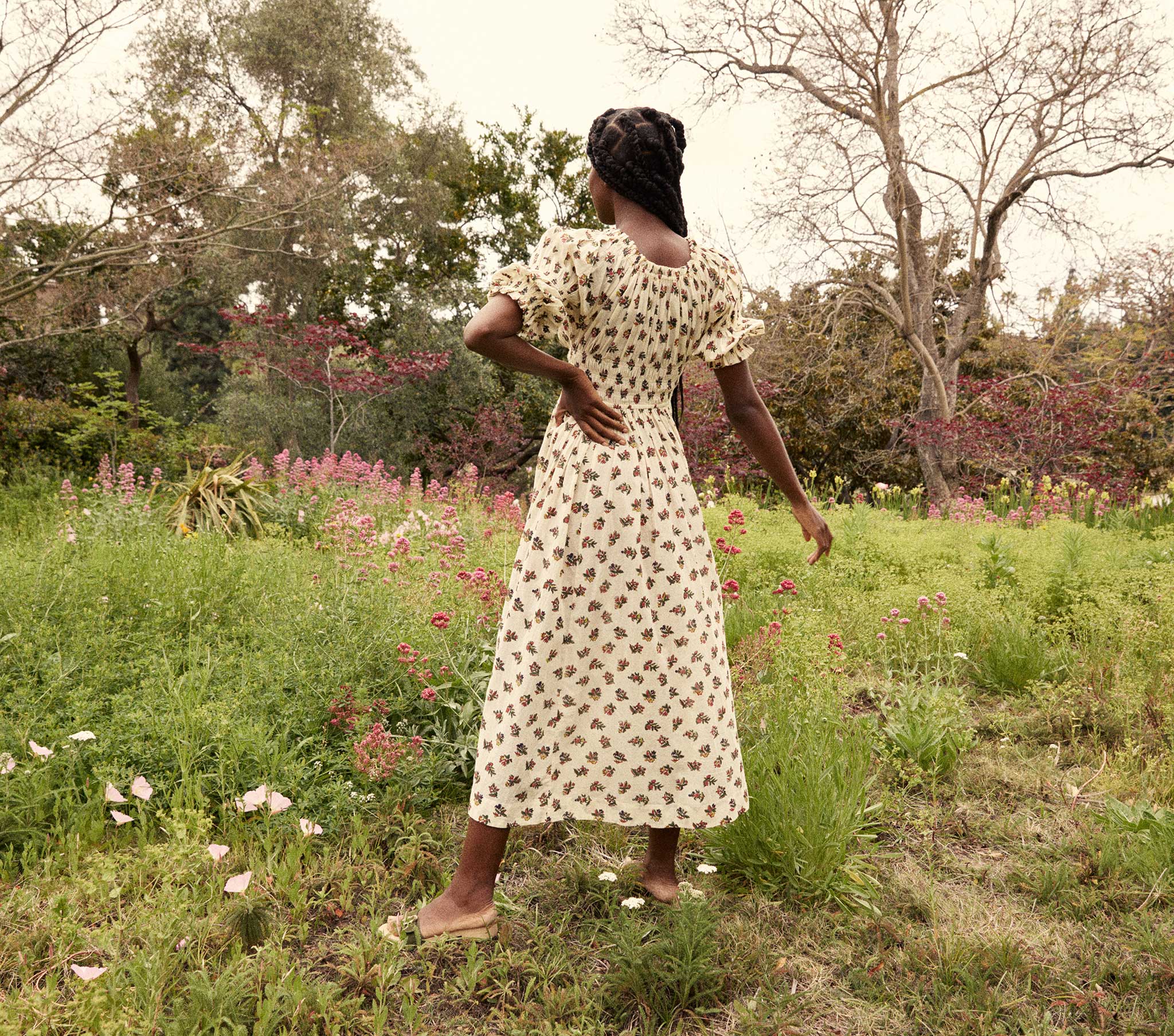 HMD -- ISCHIA DRESS -- SOLSTICE CANYON BLOSSOMS
