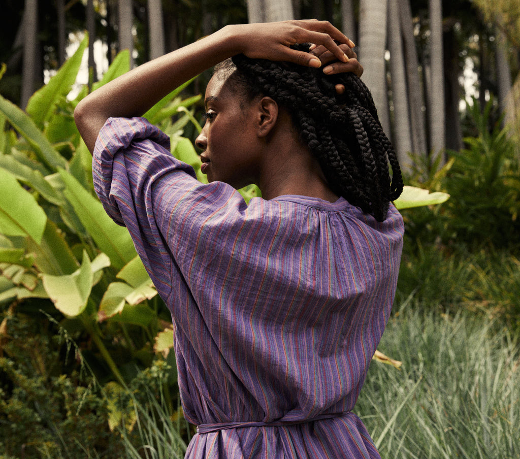 HMD -- JOAN DRESS -- ISLA STRIPE