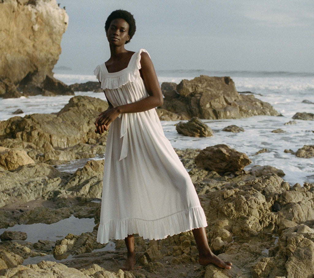 HMD -- SYCAMORE DRESS -- SALT