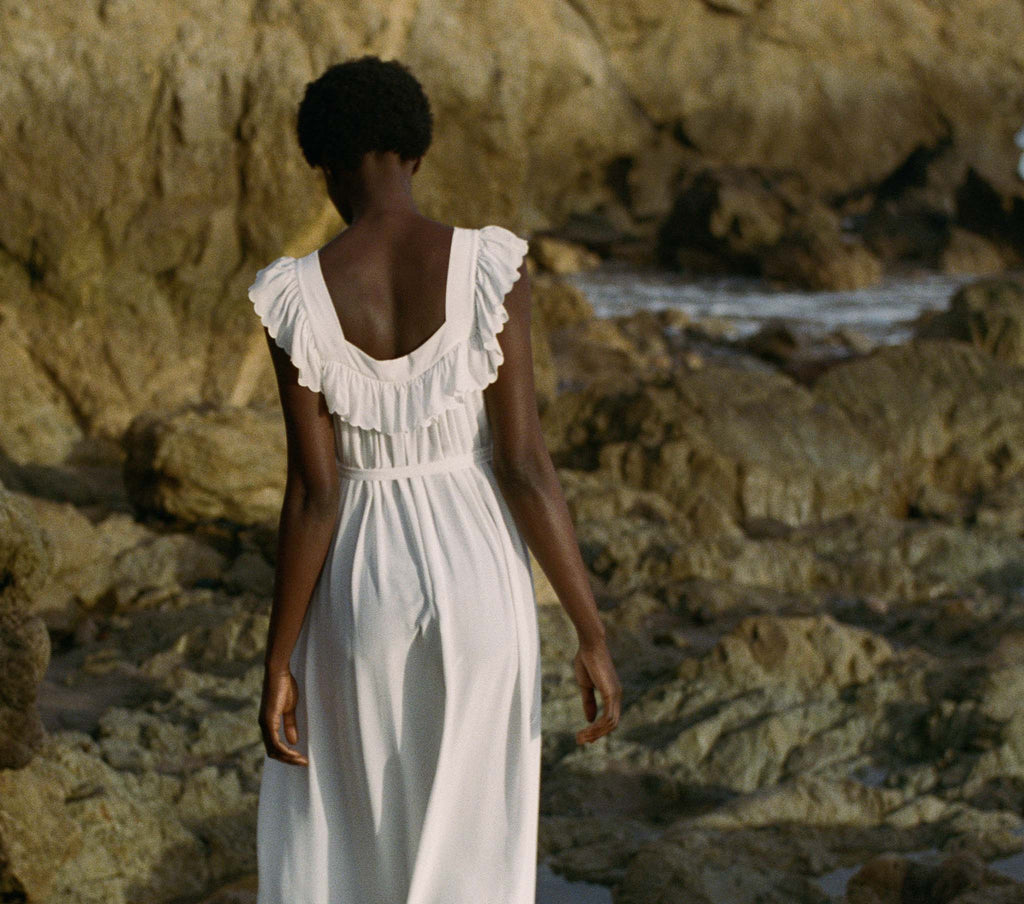 HMD -- SYCAMORE DRESS -- SALT