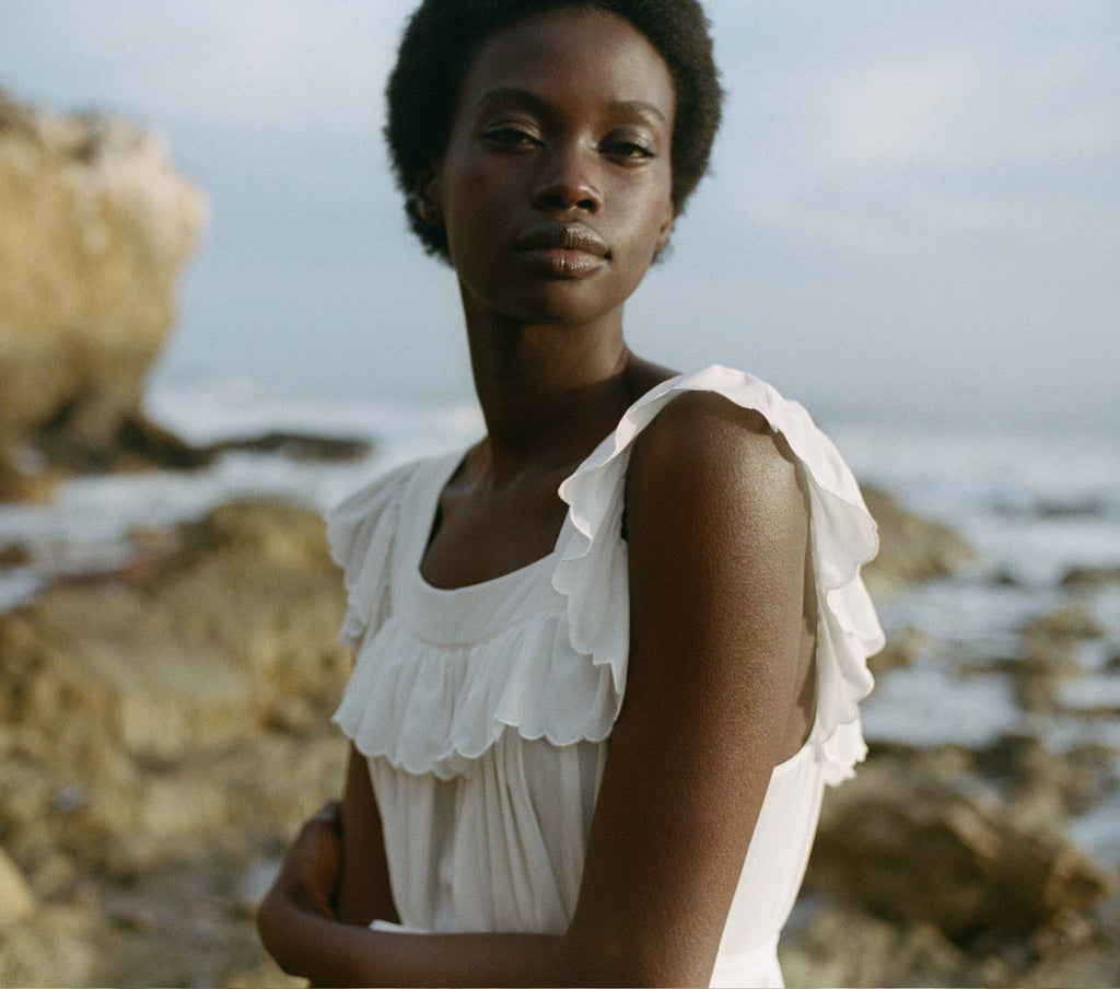 HMD -- SYCAMORE DRESS -- SALT