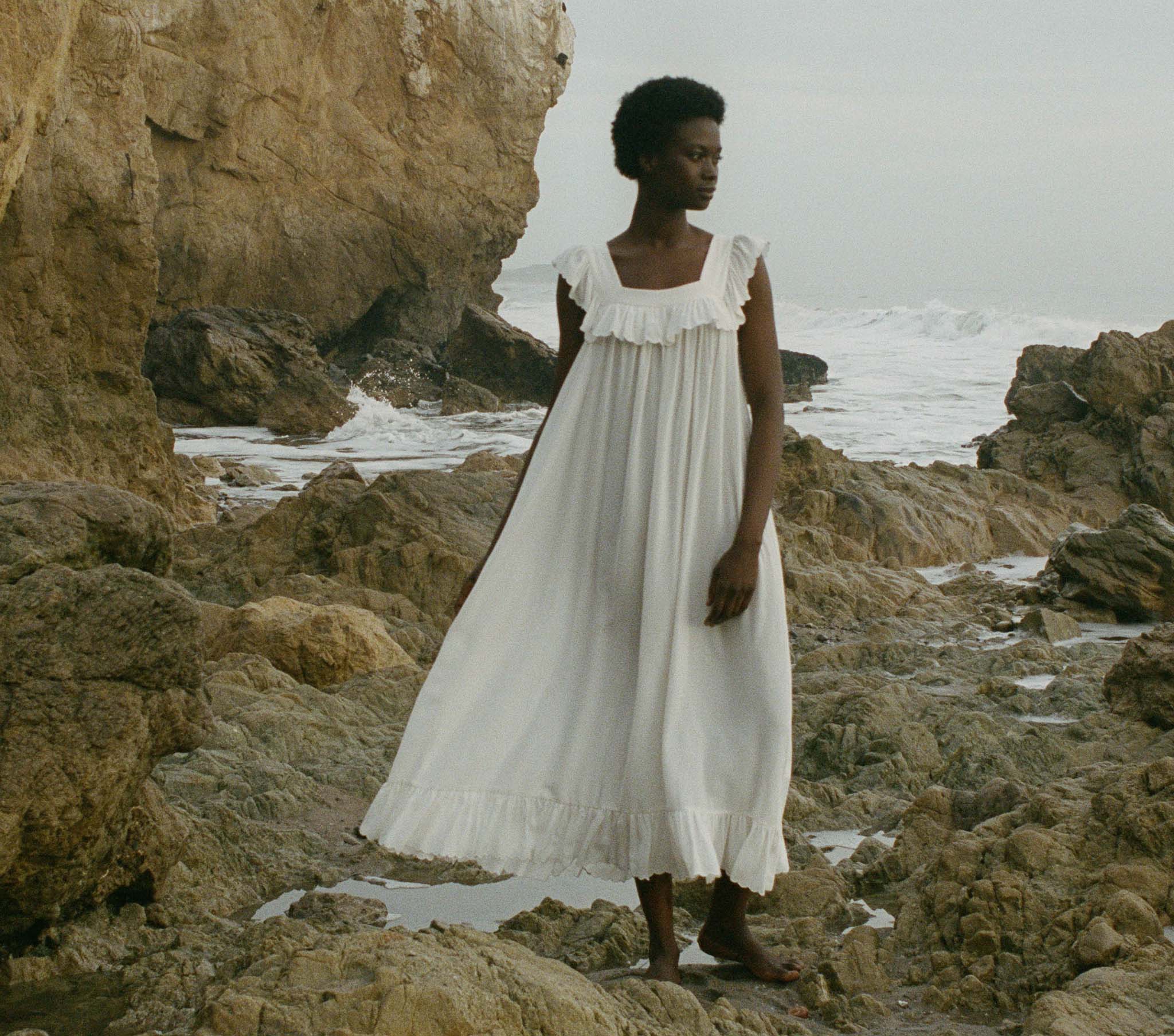 HMD -- SYCAMORE DRESS -- SALT