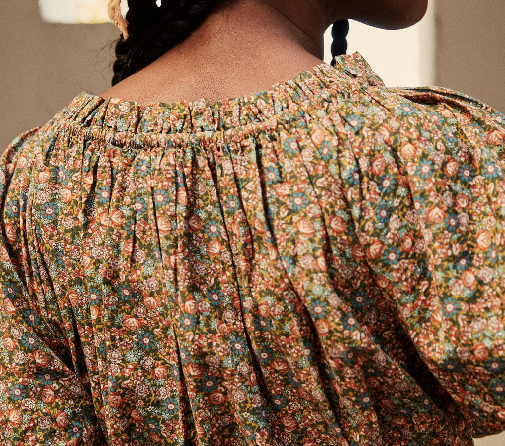 HMD -- SAFFLOWER DRESS -- YELLOW LAUREL CANYON ROSE