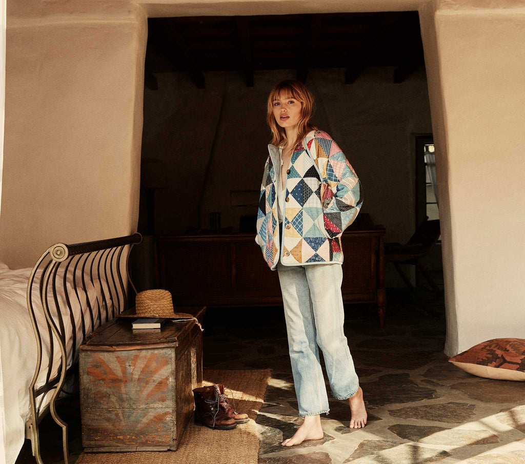 HMD -- SEDONA JACKET -- PATCHWORK PRINT
