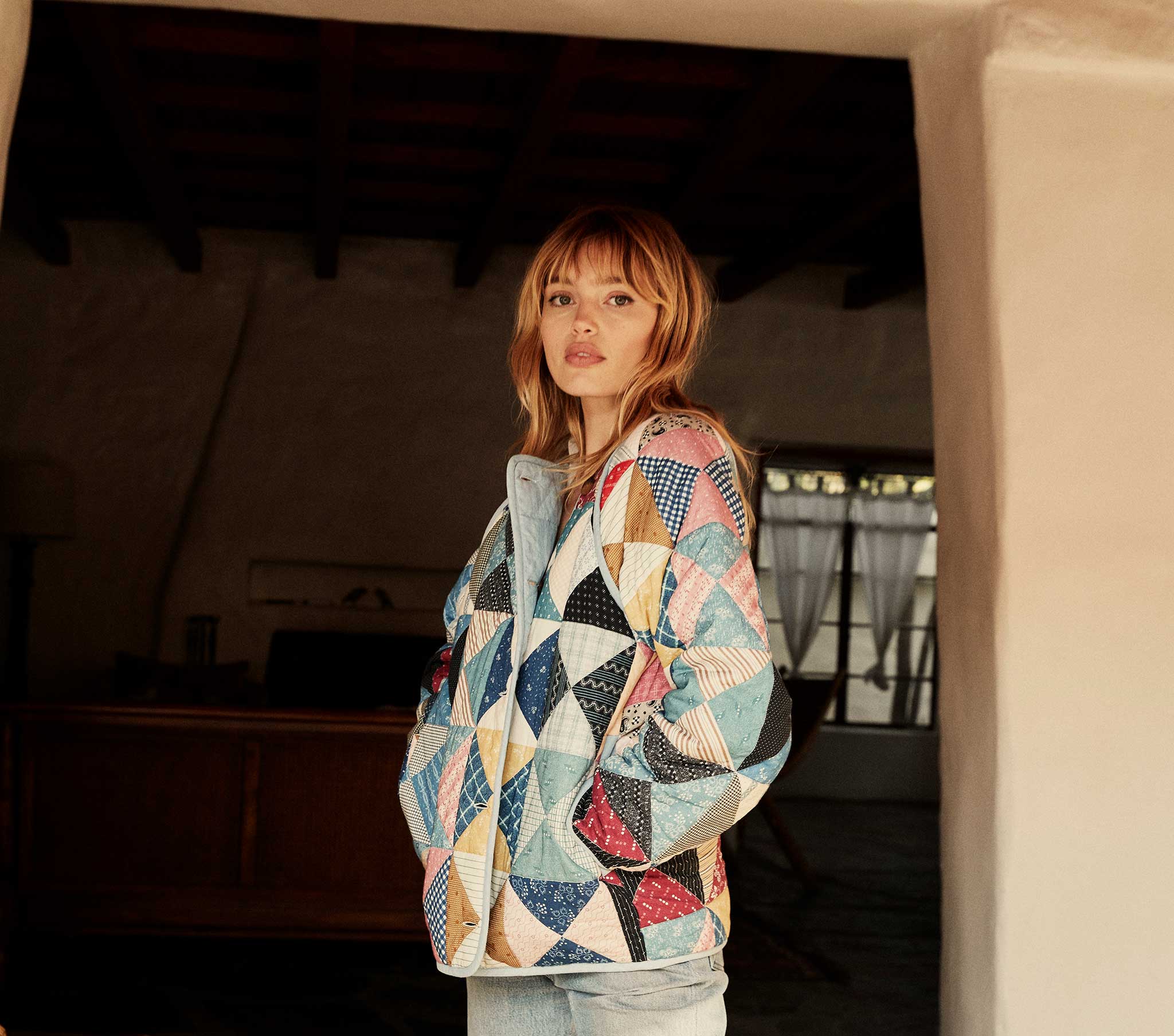 HMD -- SEDONA JACKET -- PATCHWORK PRINT