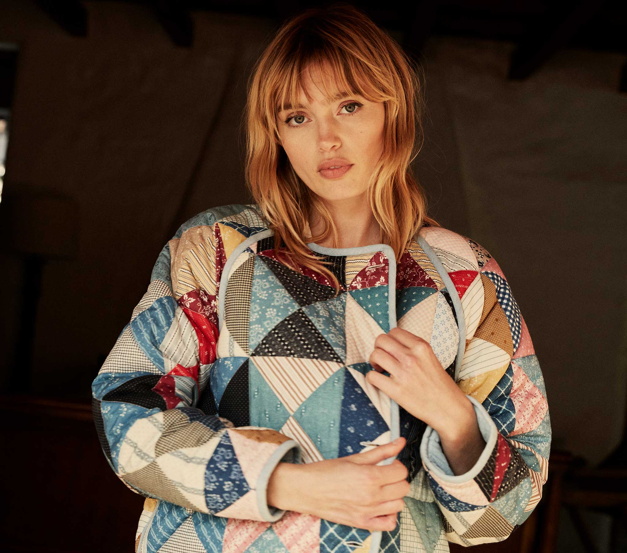 HMD -- SEDONA JACKET -- PATCHWORK PRINT