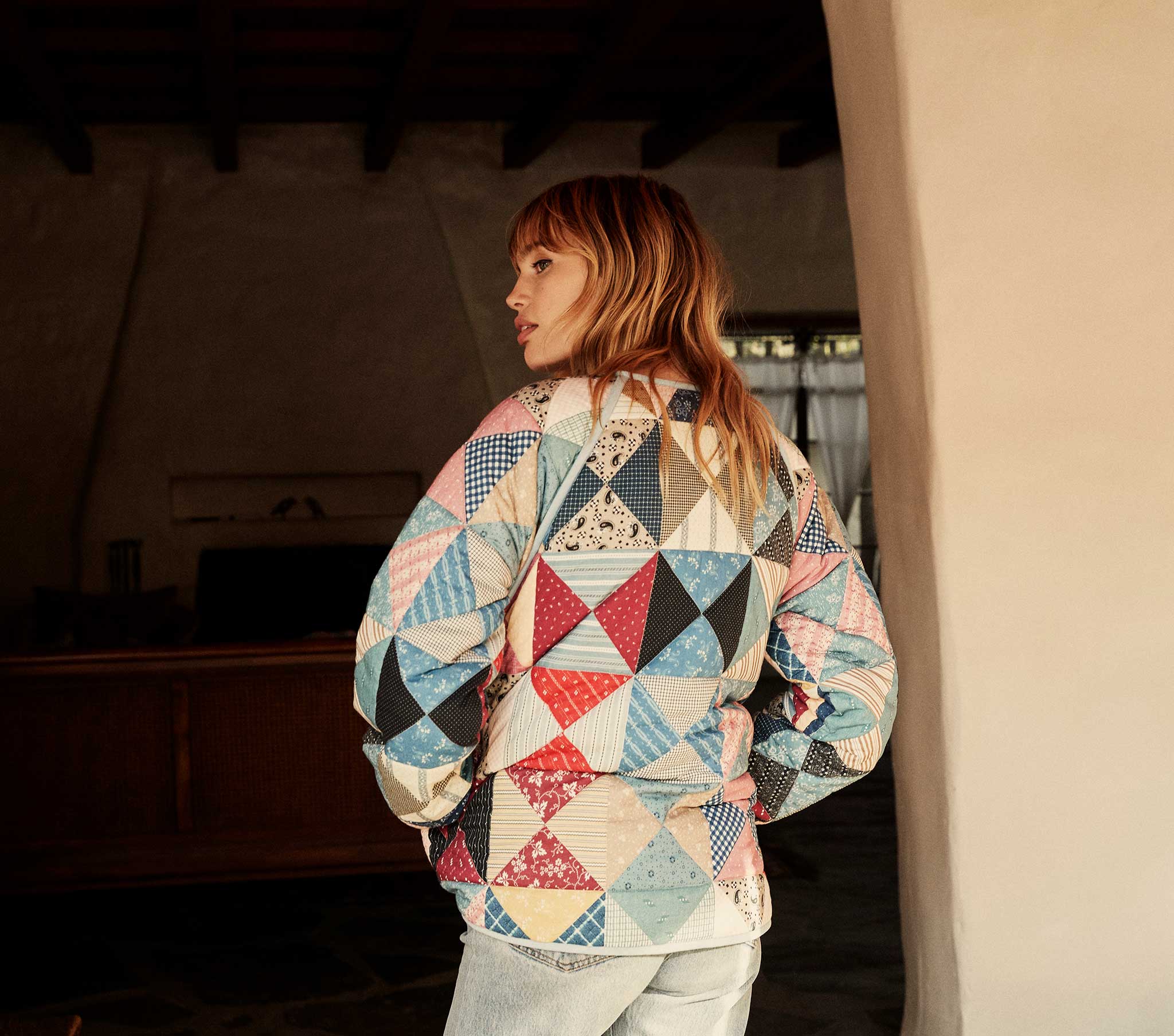 HMD -- SEDONA JACKET -- PATCHWORK PRINT