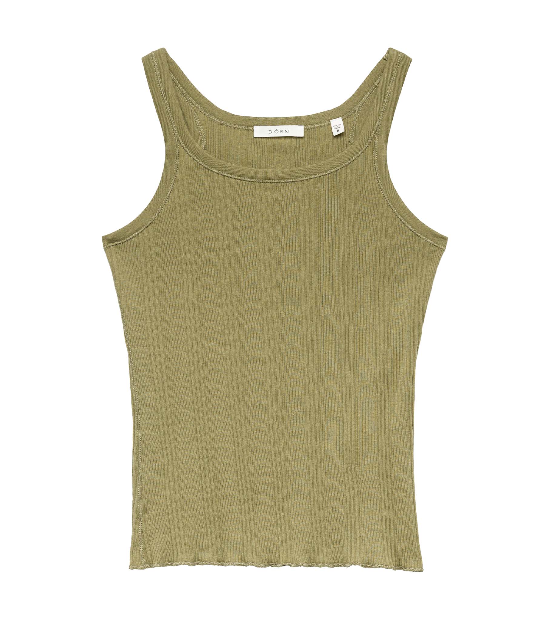 HMD -- SEINE CASHMERE BLEND TANK -- PASTURE
