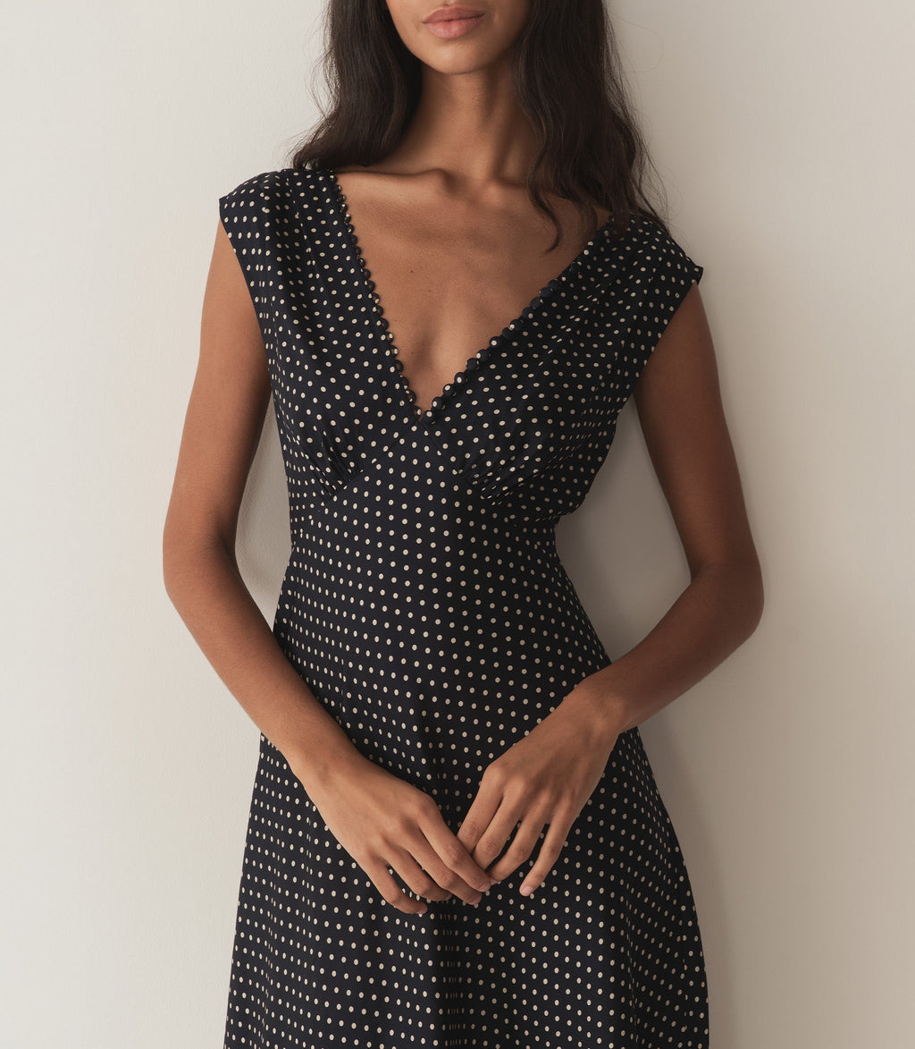 HMD -- TAHLIA DRESS -- HEPBURN DOT