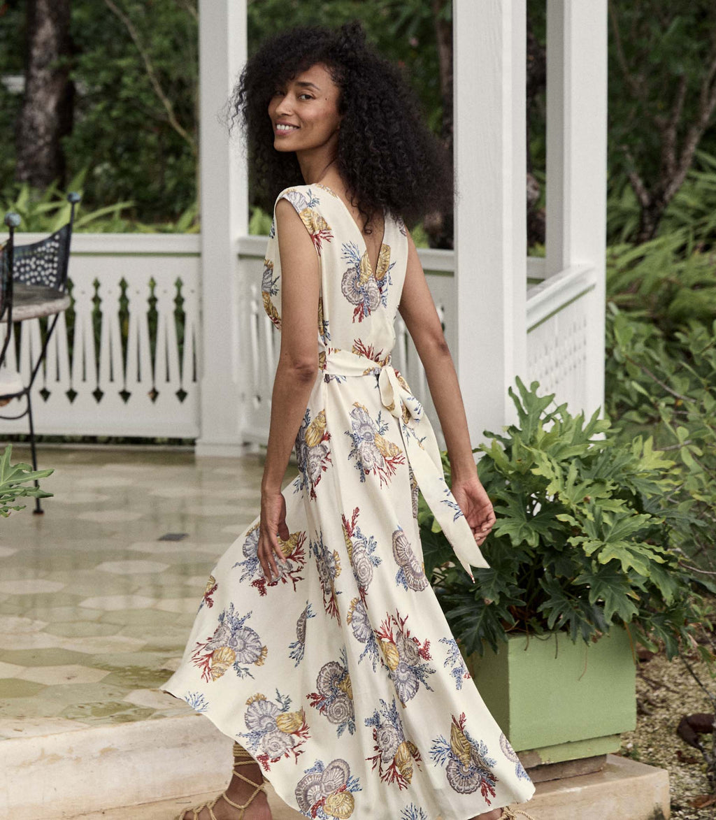 HMD -- TATIANA DRESS -- MER BOTANIQUE