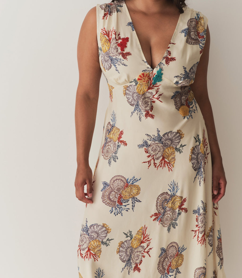 HMD -- TATIANA DRESS -- MER BOTANIQUE
