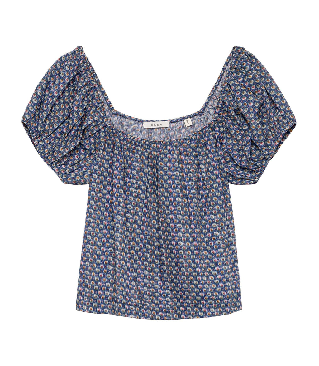 HMD -- TONYA TOP -- DAHLIA IKAT
