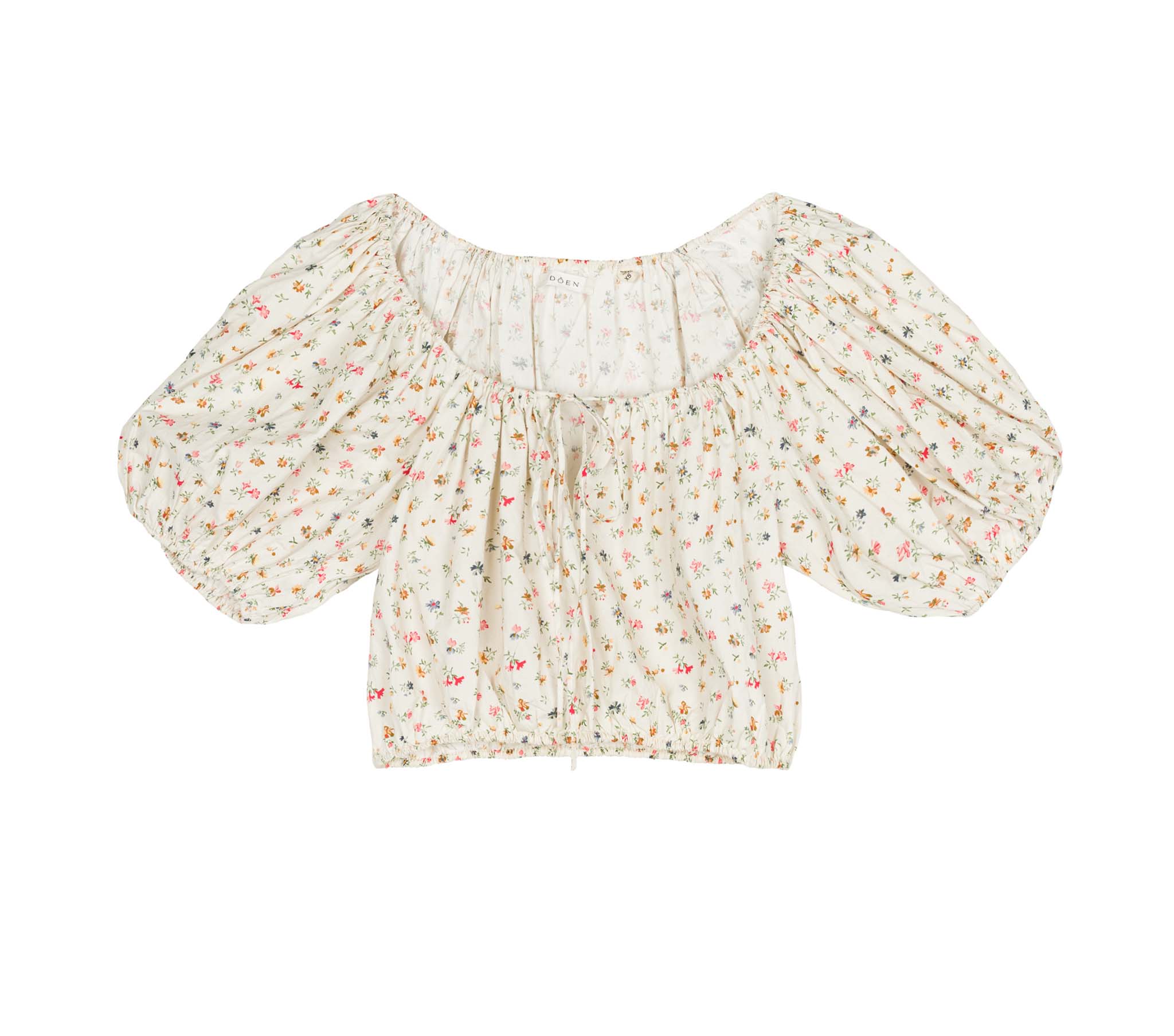 HMD -- TOPAZ TOP -- COTTAGE BREEZE FLORAL