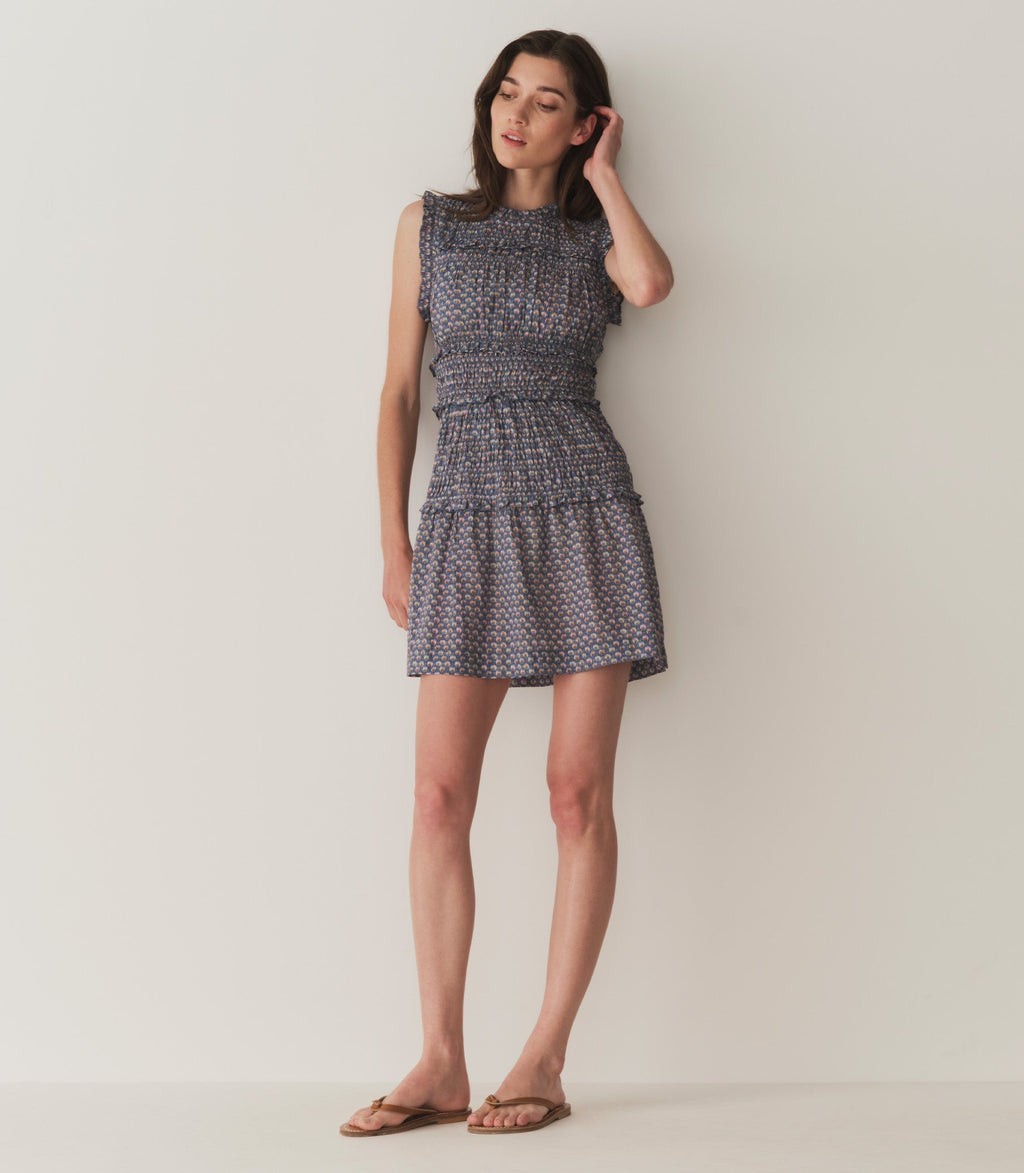 HMD -- TRACIE DRESS -- DAHLIA IKAT