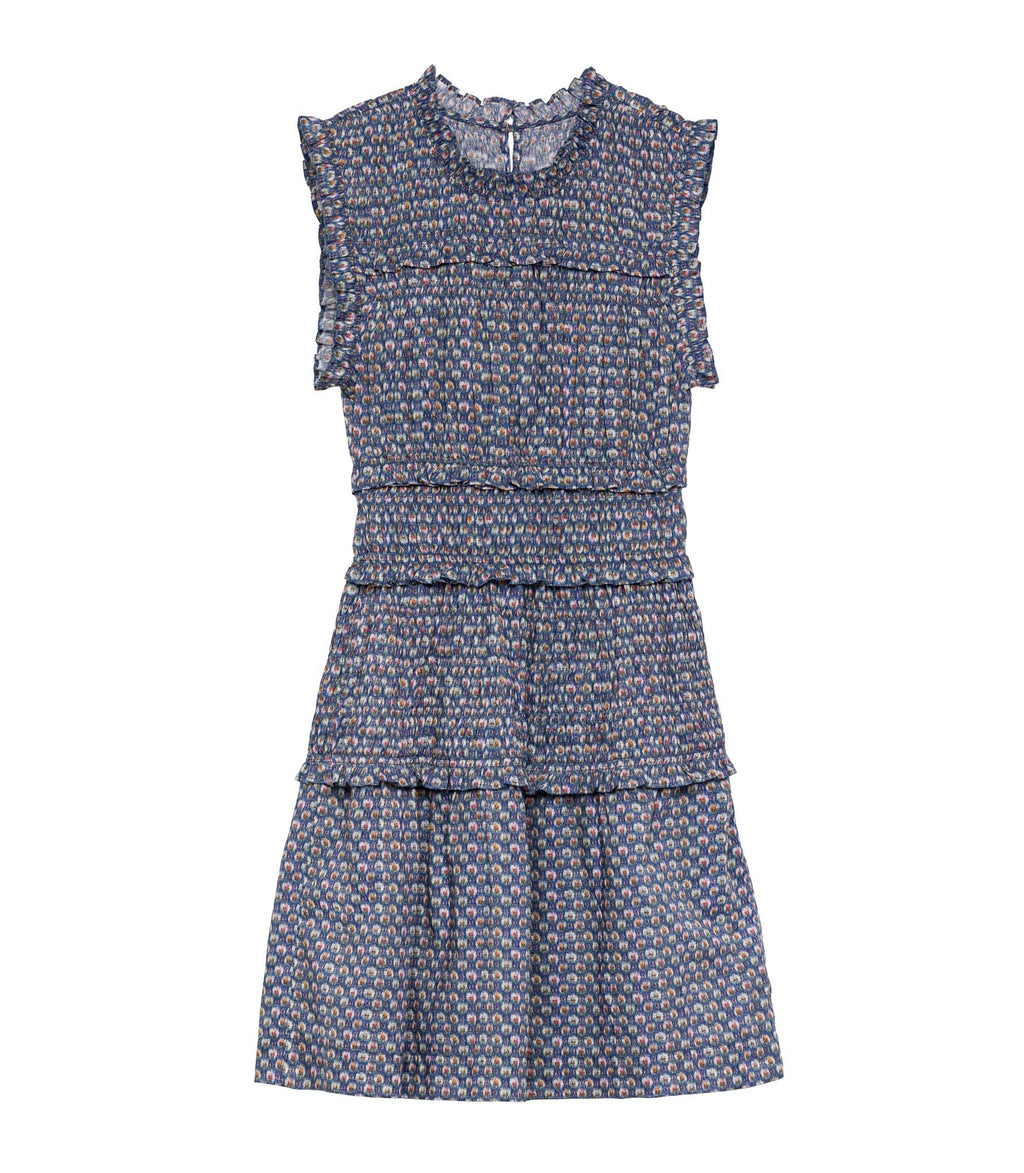 HMD -- TRACIE DRESS -- DAHLIA IKAT