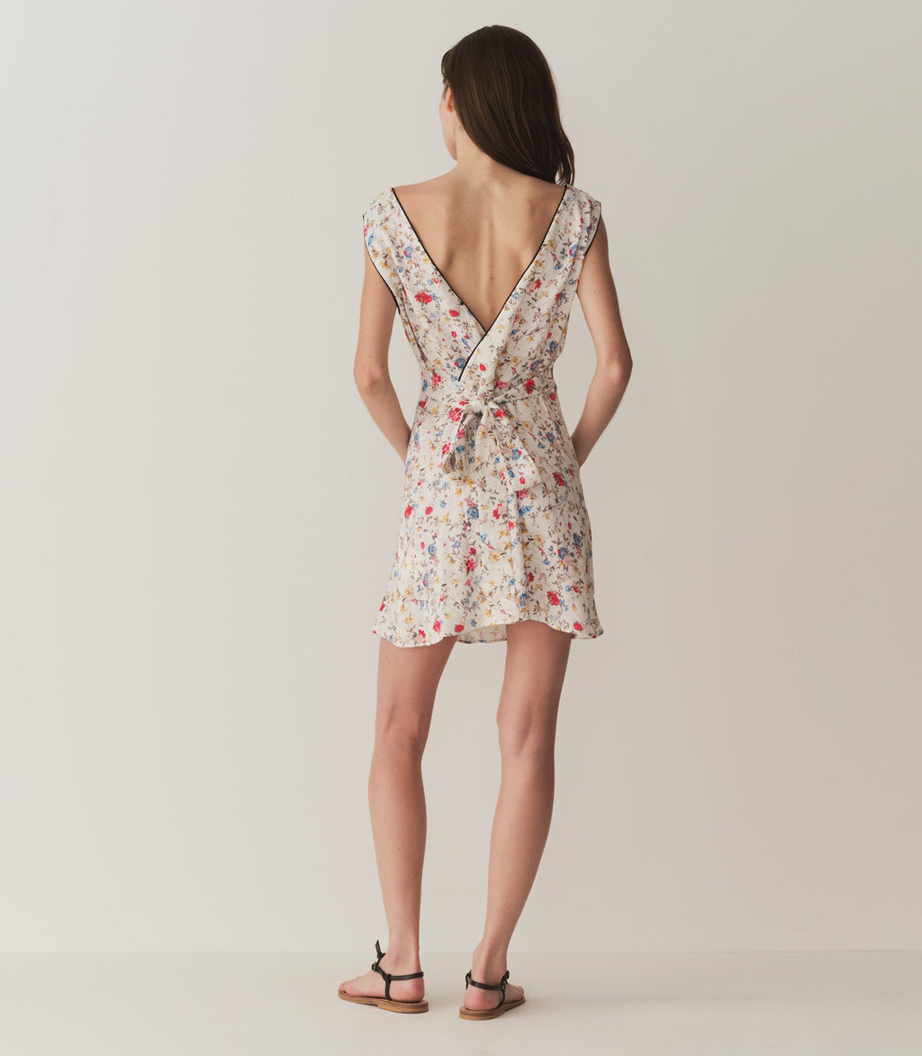 HMD -- TULA DRESS -- BLANC FLOWERING MEADOW