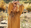 HMD -- THEDA DRESS -- WHEAT