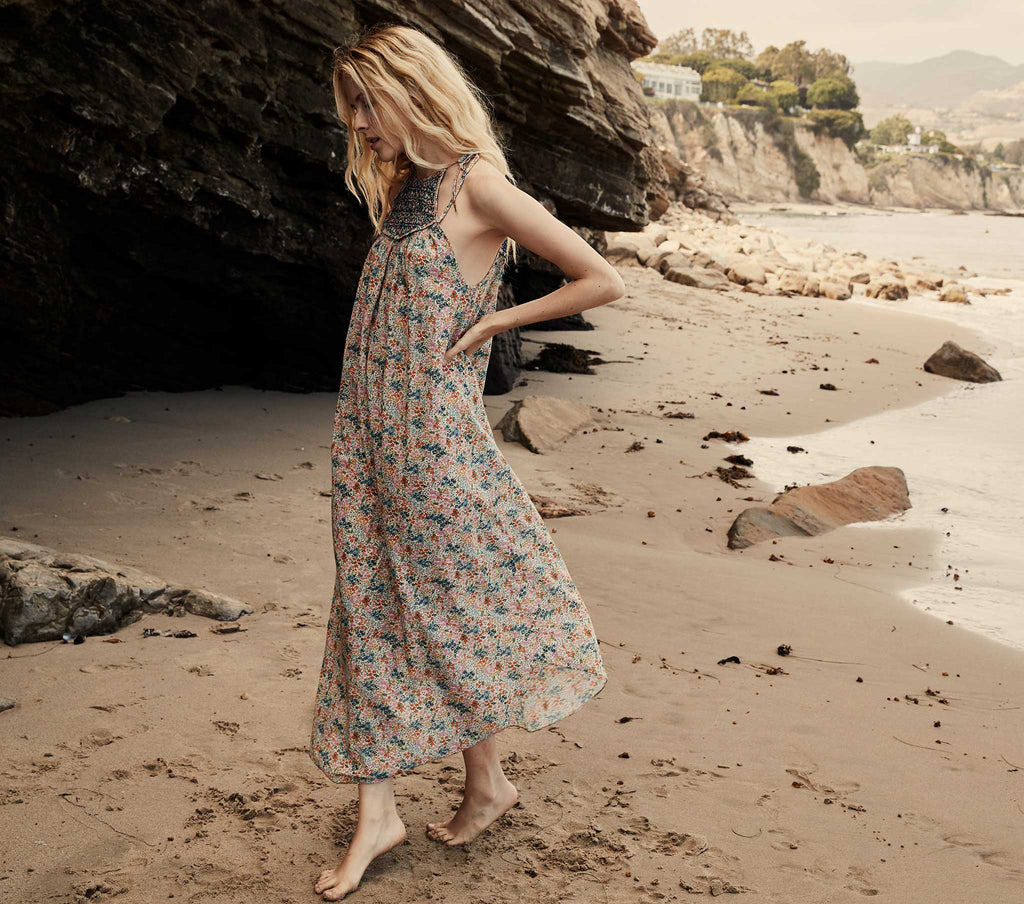 HMD -- THOREAU DRESS -- CREAM LADY BIRD FLORAL