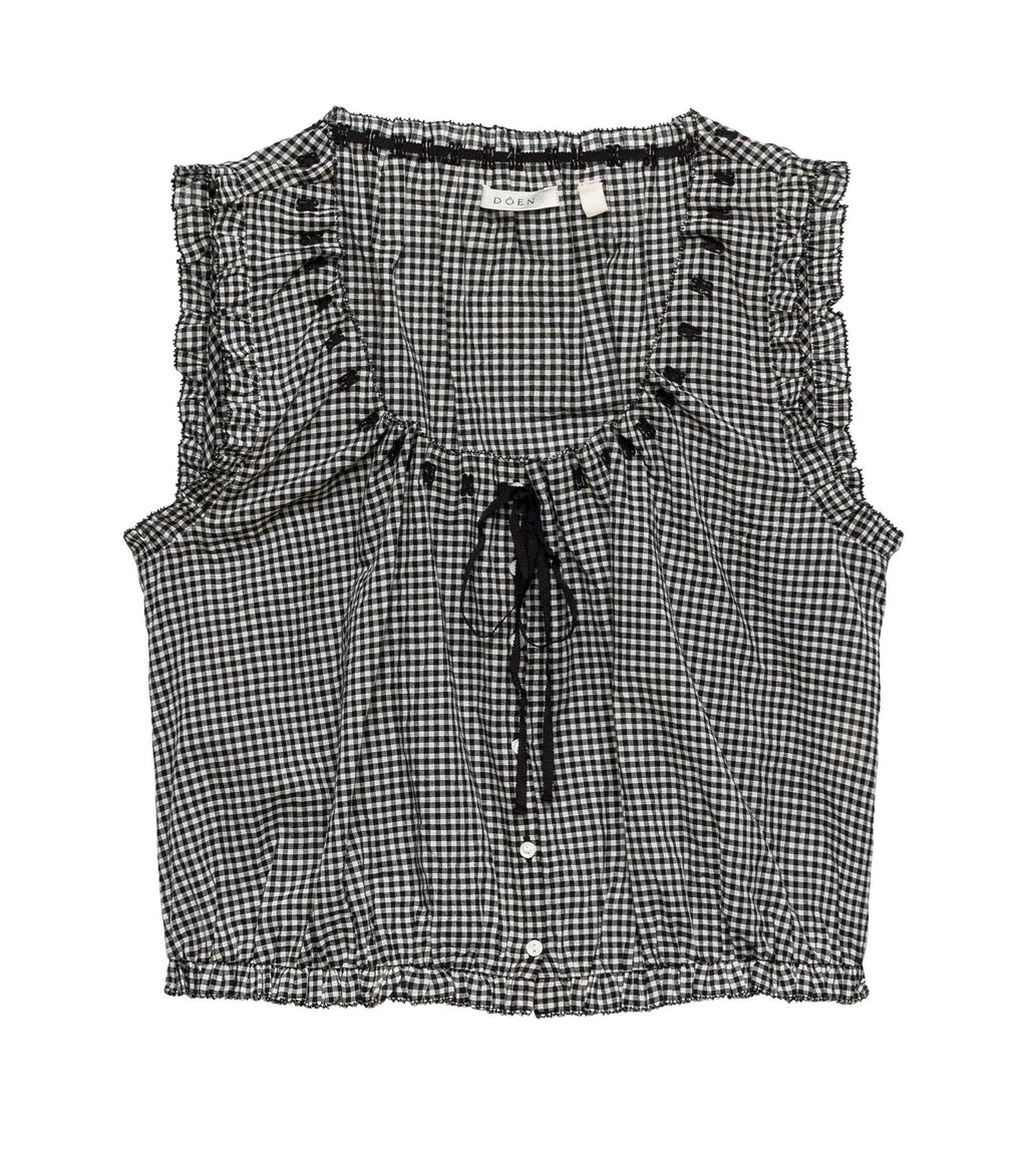 HMD -- TRAVELER TOP -- LA MADDALENA GINGHAM