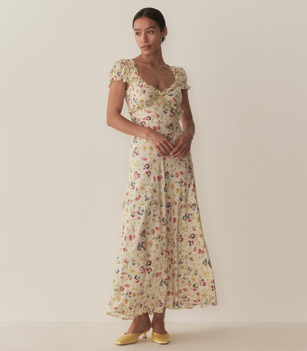 HMD -- VALERINE DRESS -- WINDSWEPT BLOOMS
