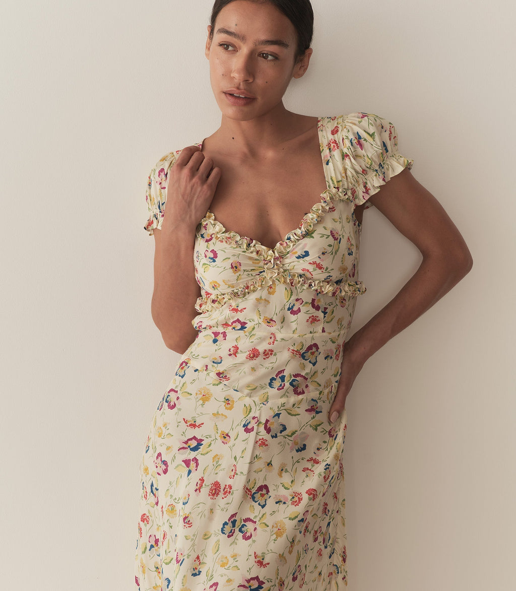HMD -- VALERINE DRESS -- WINDSWEPT BLOOMS