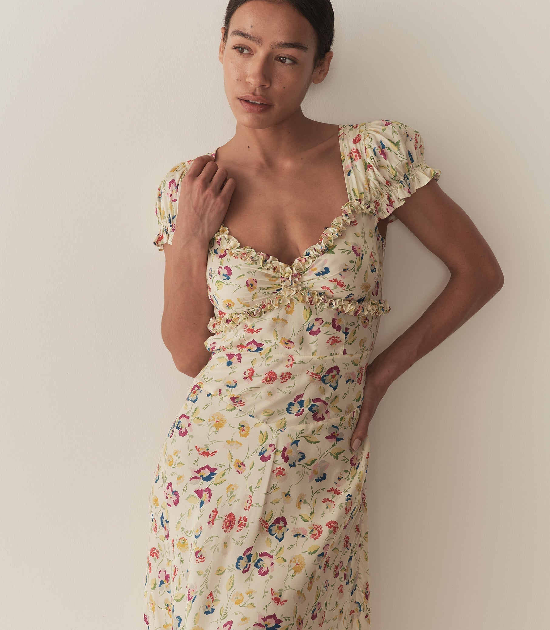 HMD -- VALERINE DRESS -- WINDSWEPT BLOOMS