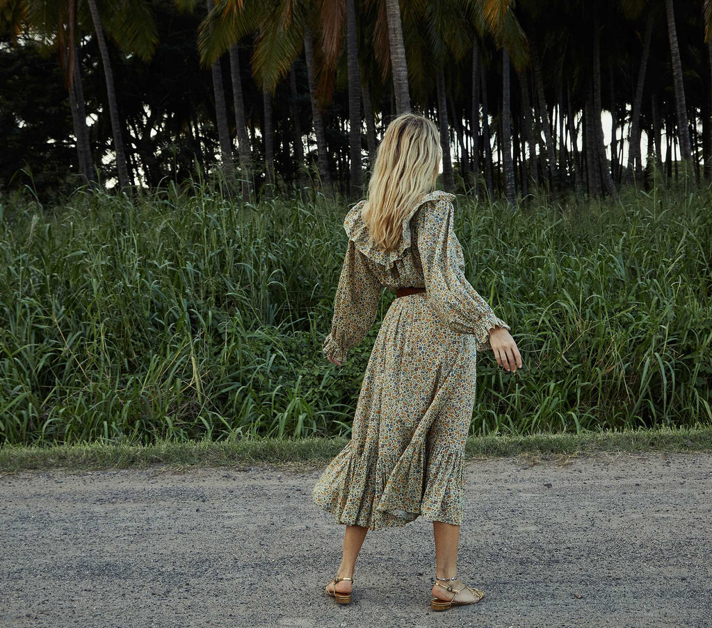HMD -- VEREDIS DRESS -- SUNSHINE POPPY BELL FLORAL
