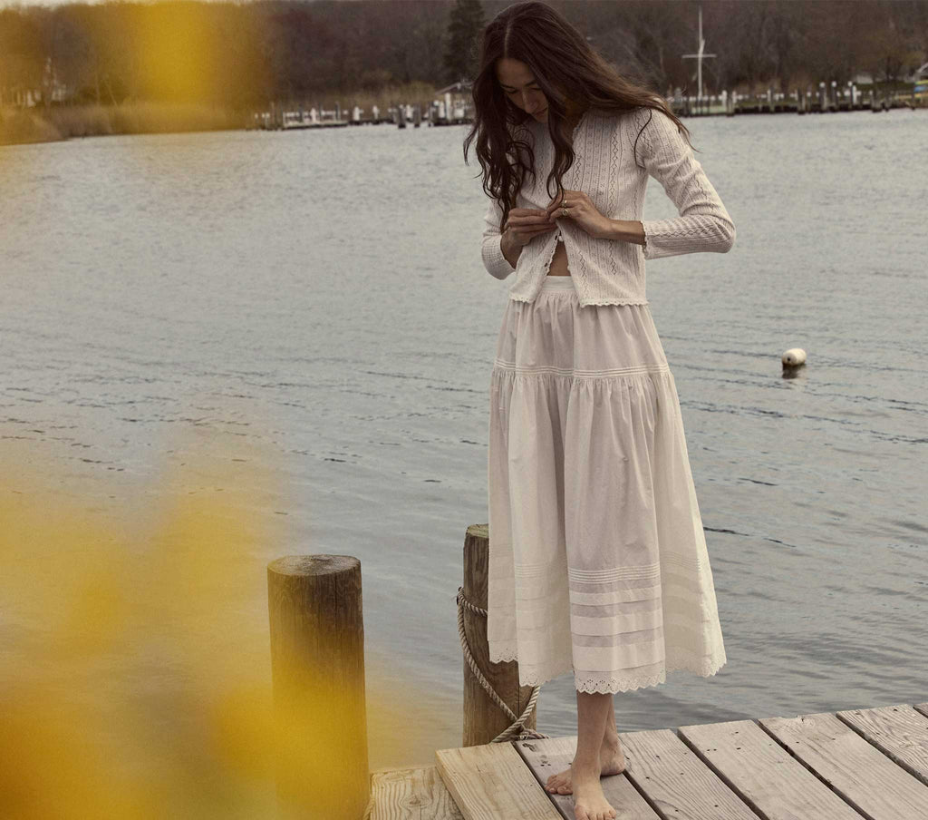 HMD -- SEBASTIANE SKIRT -- POWDER
