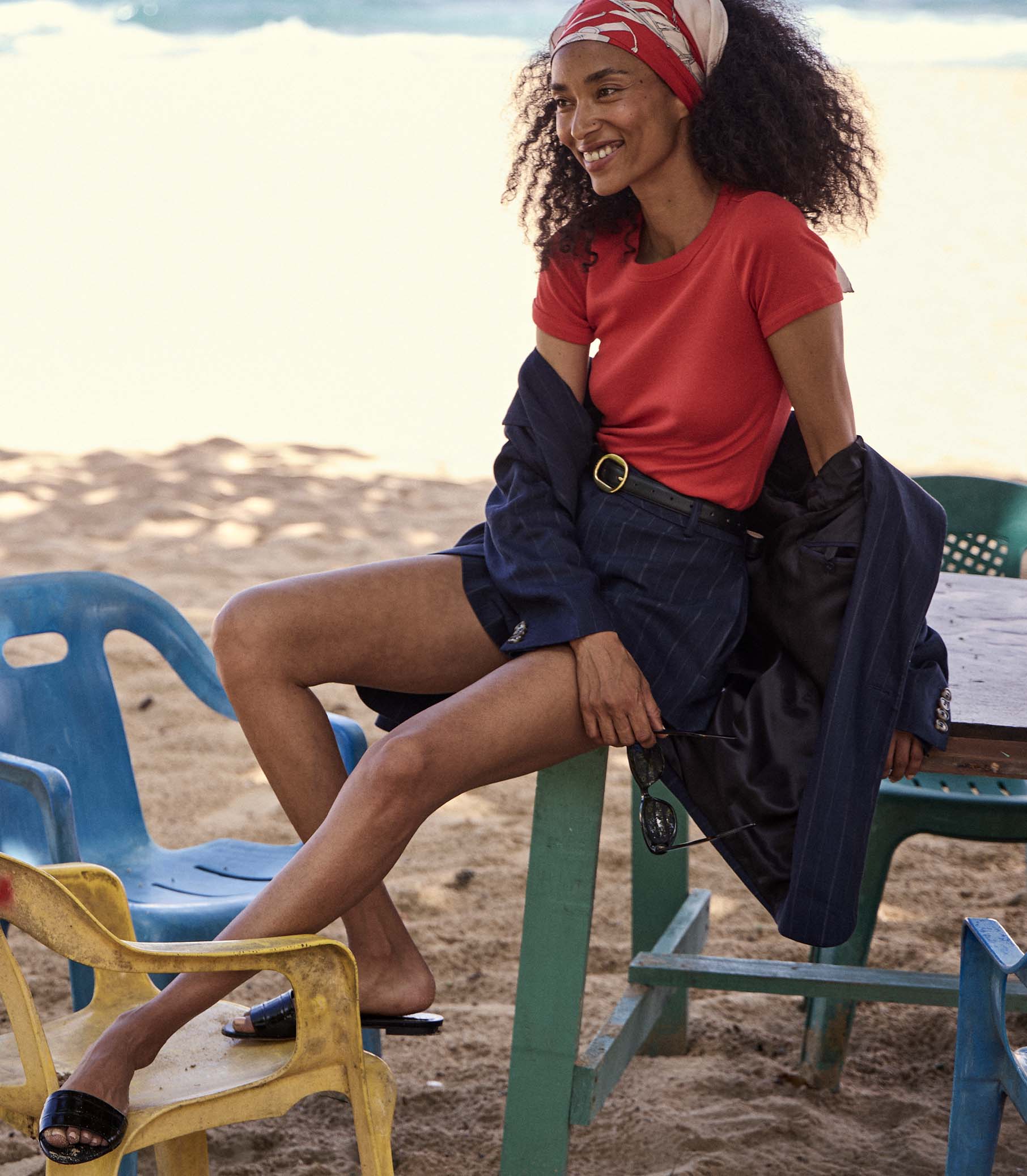 HMD -- VIVI TEE -- SCARLET