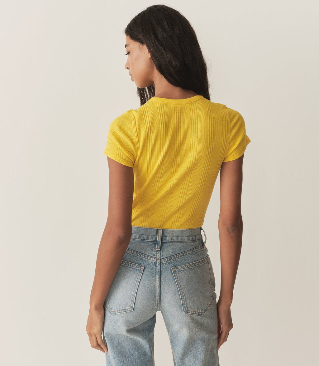 HMD -- VIVI CASHMERE TEE -- CITRUS