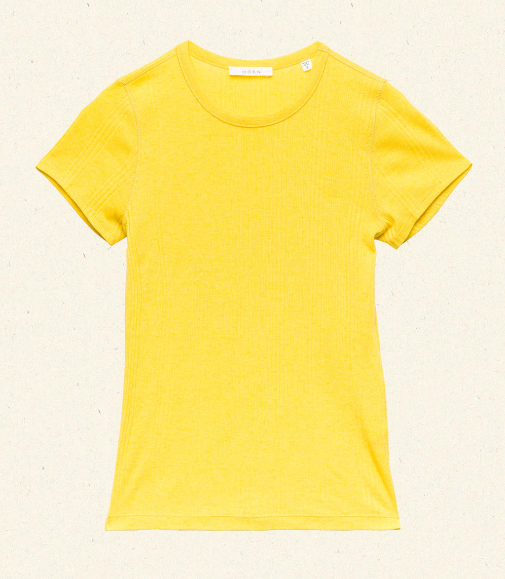 HMD -- VIVI CASHMERE TEE -- CITRUS