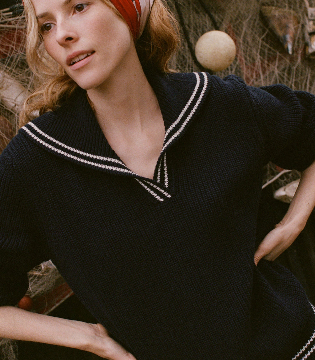 HMD -- VOYAGE SWEATER -- DEEP NAVY