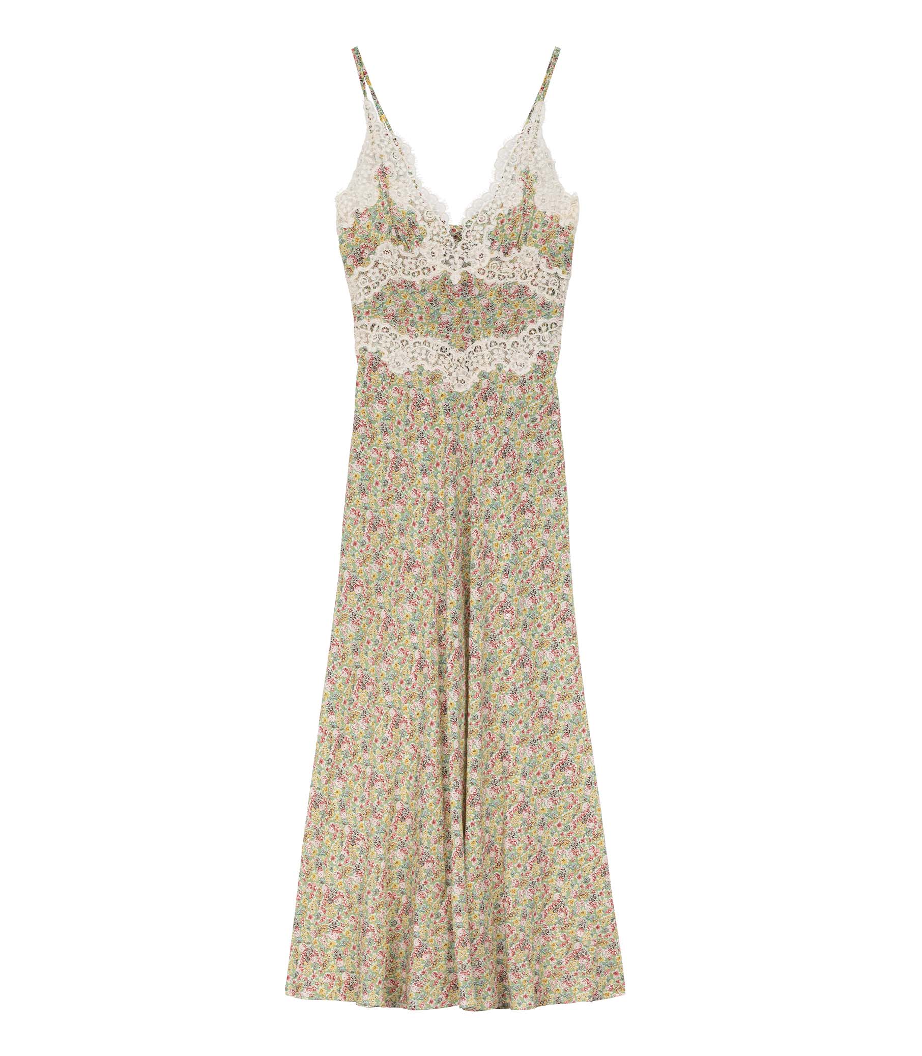 HMD -- VENUS DRESS -- CHRYSANTHEMUM SKY FLORAL