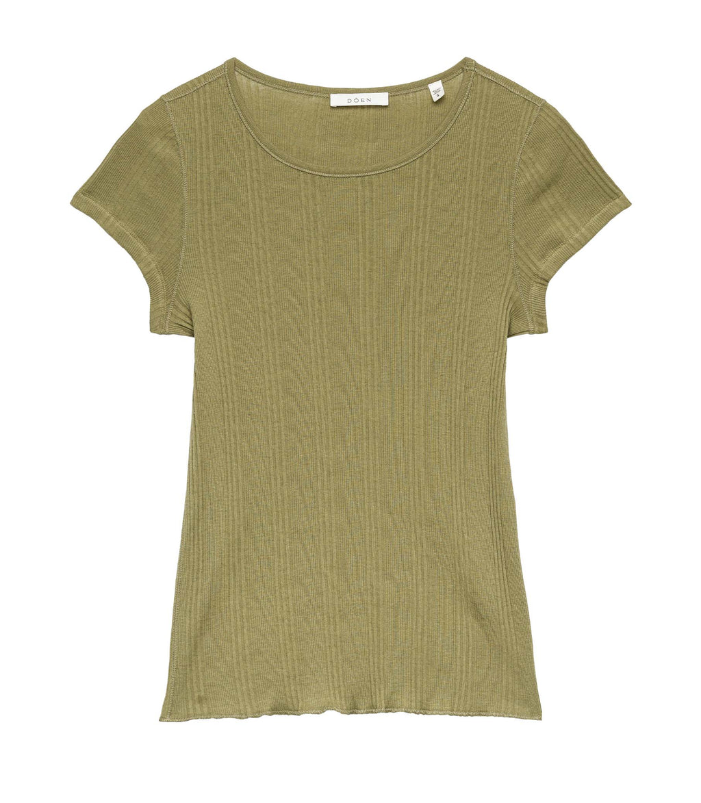 HMD -- VIVI CASHMERE BLEND TEE -- PASTURE