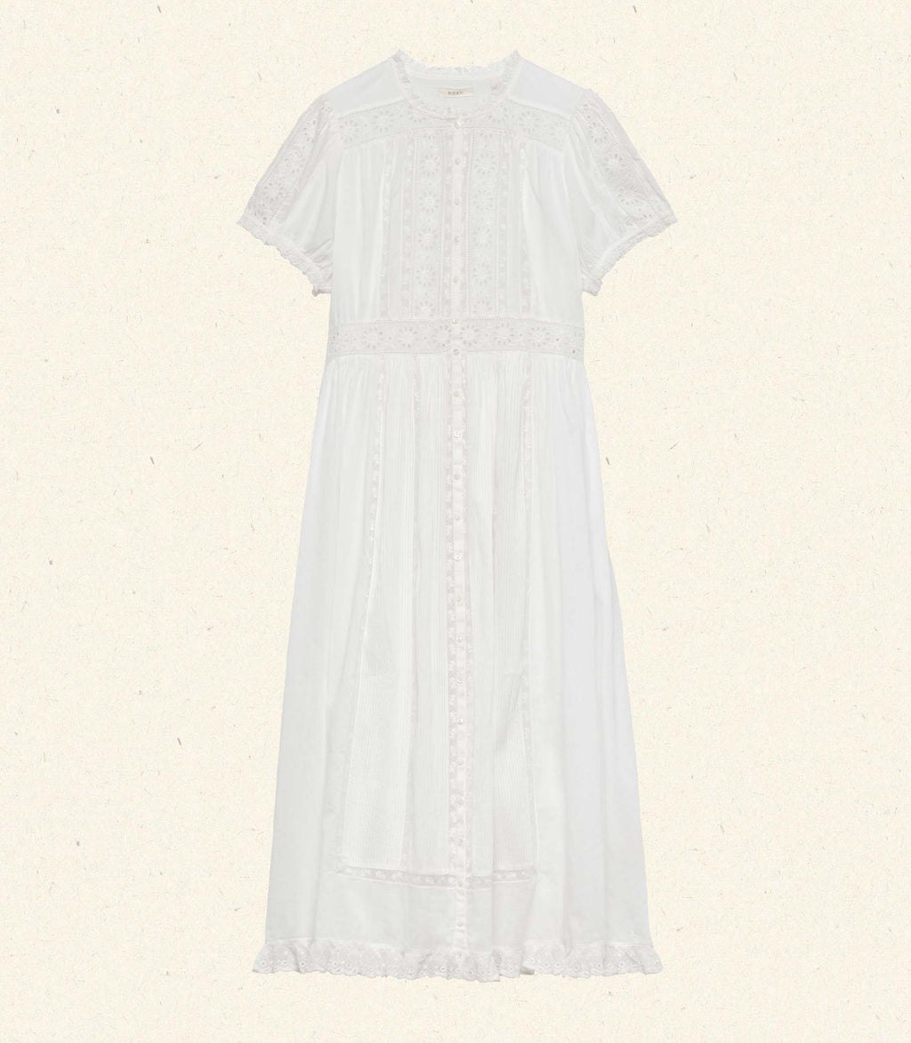 HMD -- WINDSOR DRESS -- SALT