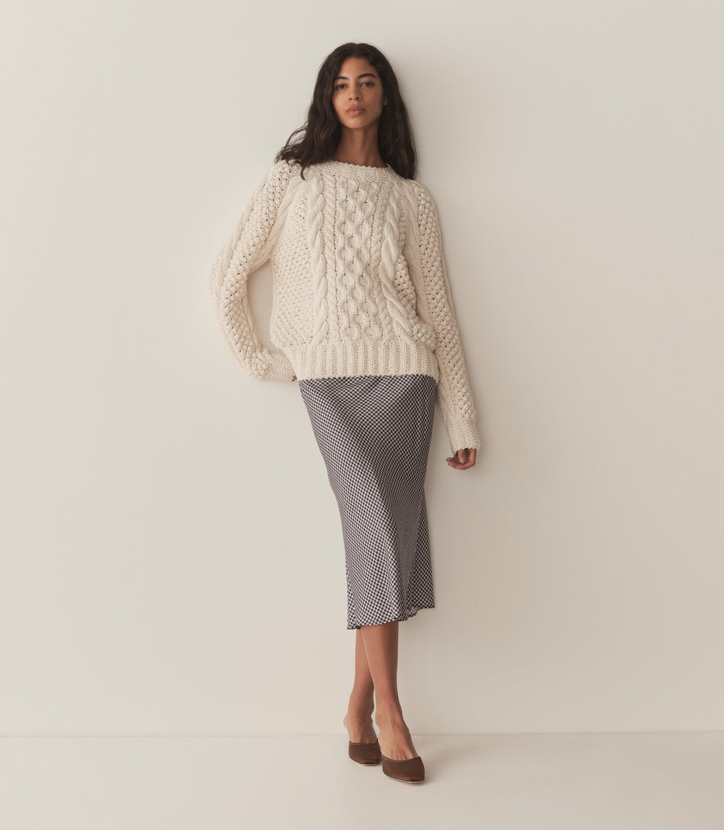 HMD -- WITHROWE SWEATER -- IVORY
