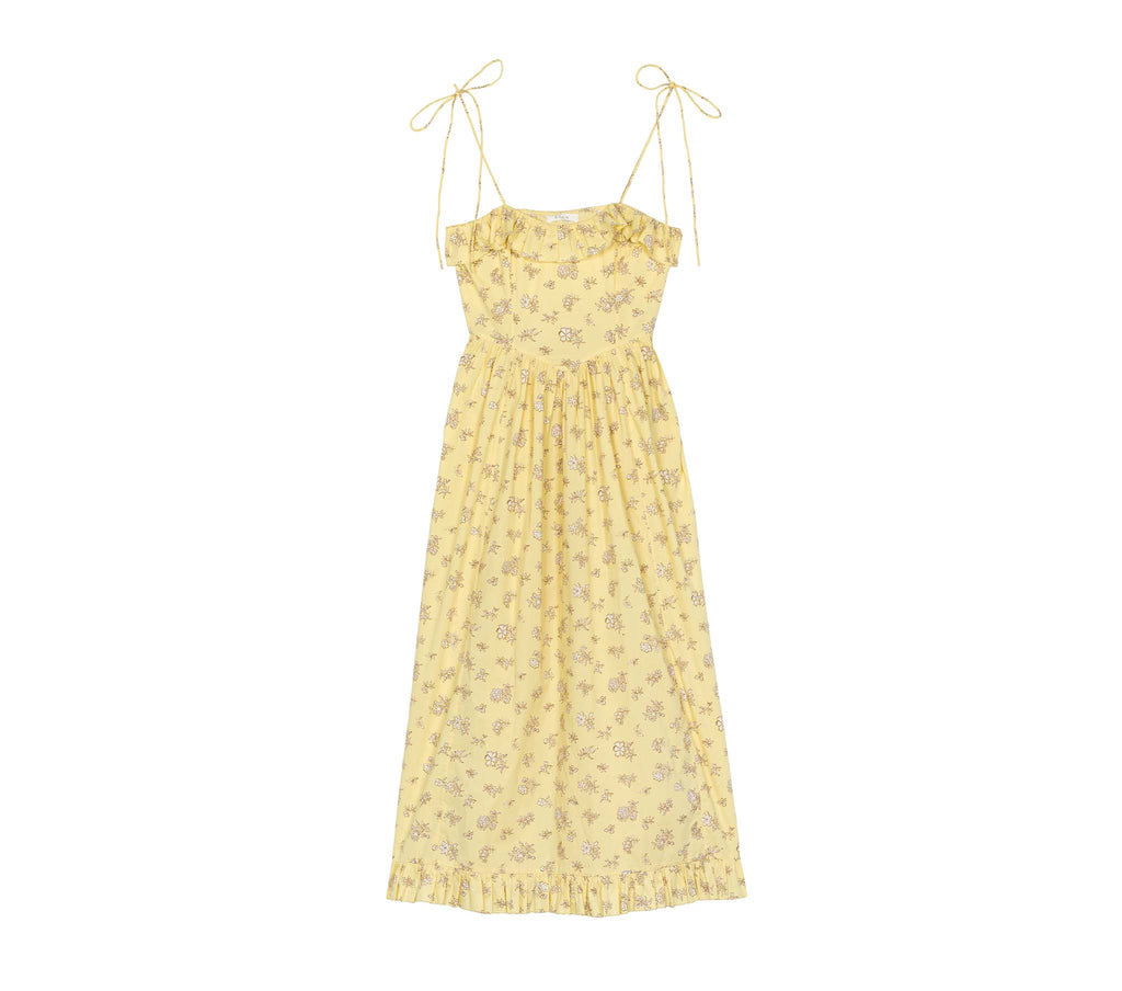 HMD -- WENDELIN DRESS -- SUNSHINE BOUTON DE ROSE