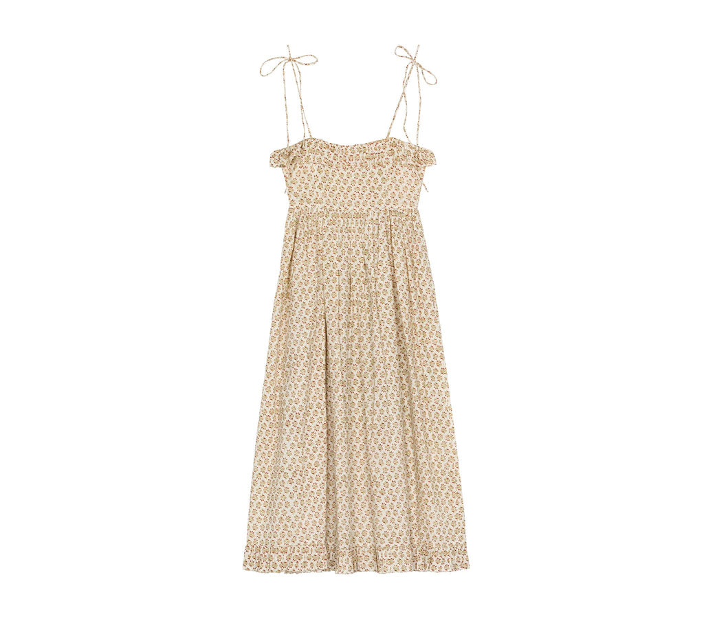 HMD -- WENDELIN DRESS -- SPRING ELDERBERRY FLORAL
