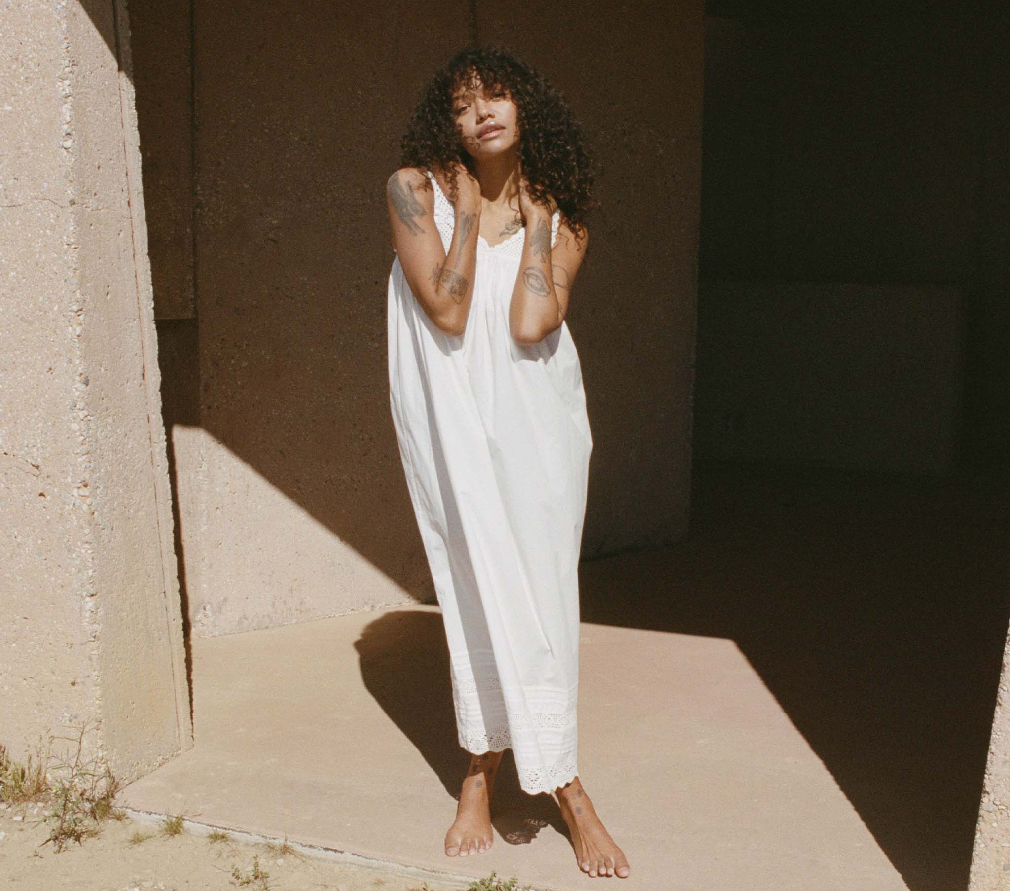 HMD -- YSELDA DRESS -- SALT