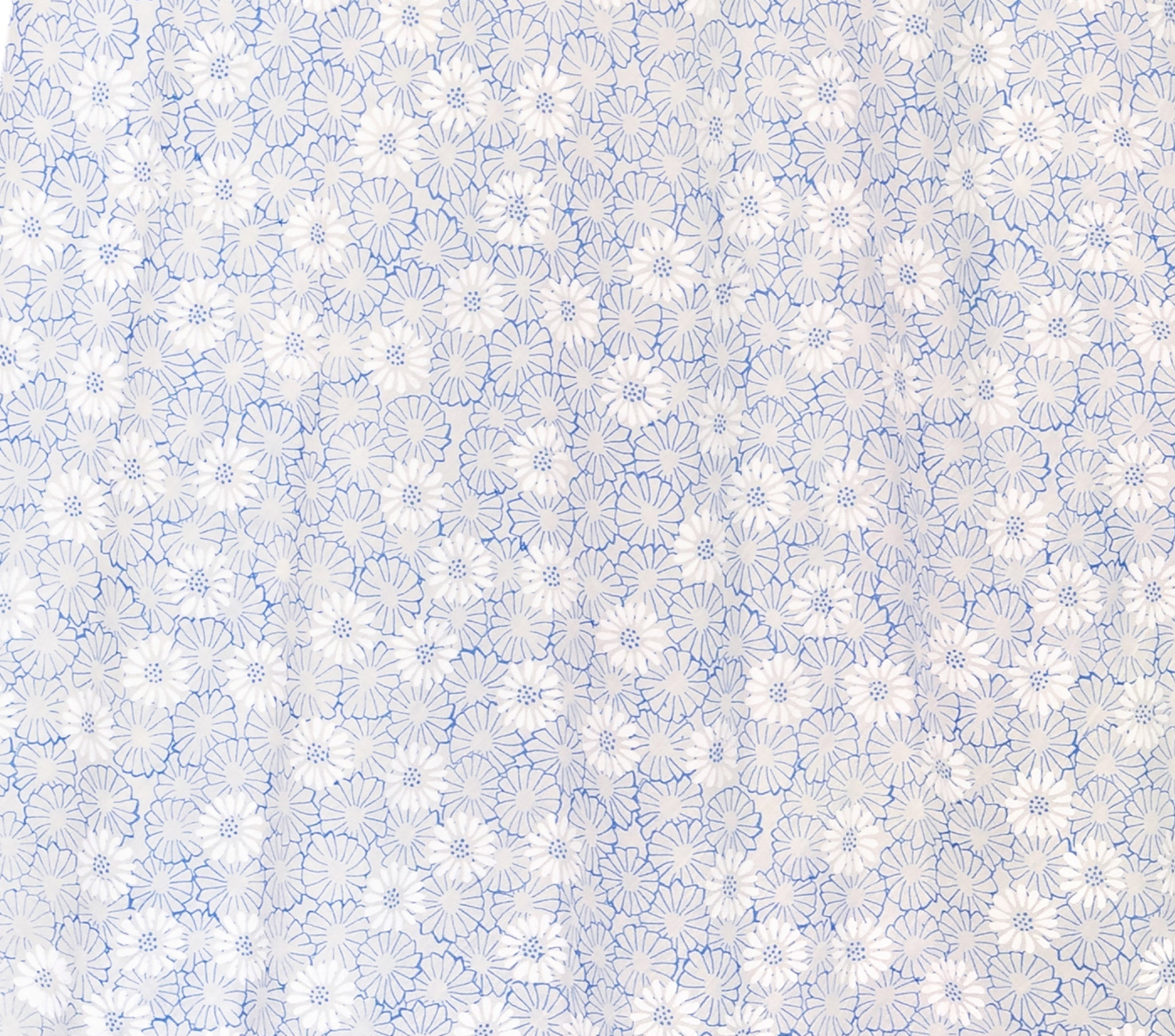 HMD -- DREE DRESS -- BLUE SUMMER DAISY PRINT