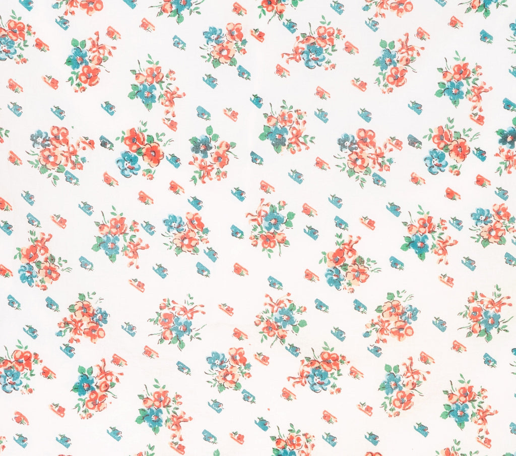 HMD -- TANGELO TOP -- FLEUR DE ROSETTE PRINT