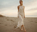 HMD -- HANDKERCHIEF DRESS -- Creme