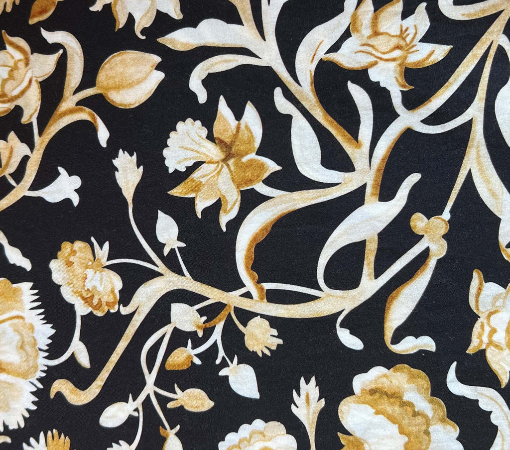HMD -- MARNE DRESS -- NOIR COLUMBIA STREET FLORAL