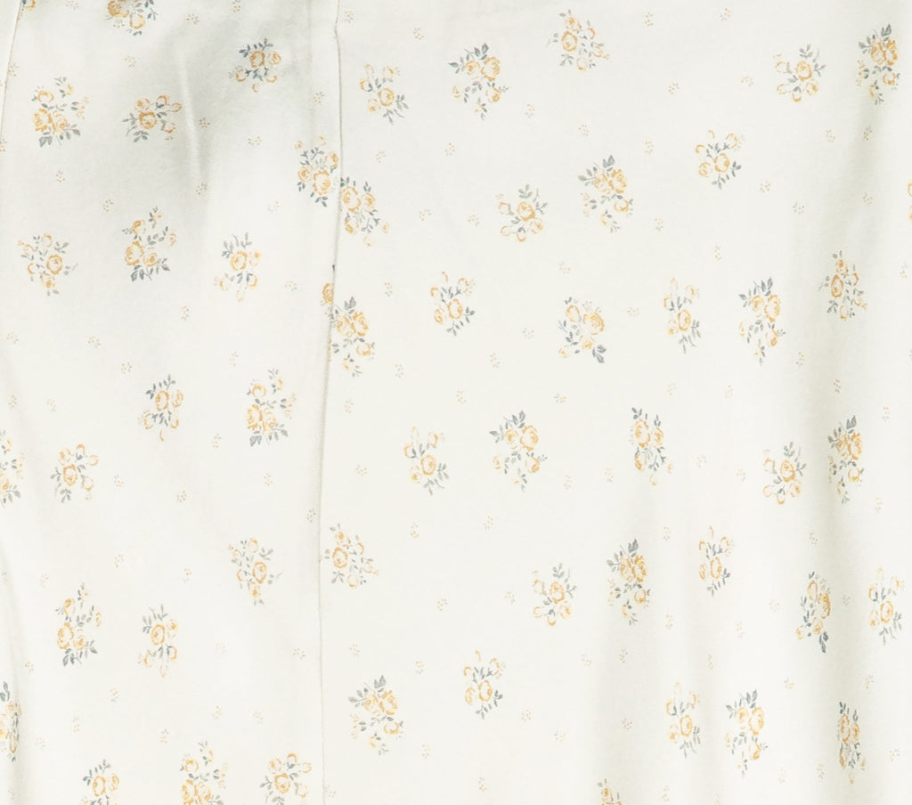 HMD -- CYPRESS DRESS -- WHITE & YELLOW O'HARA PRINT